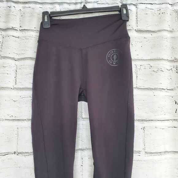 Gymshark X Golds Gym | Hi Rise waist  Black Leggings size small - Picture 9 of 11